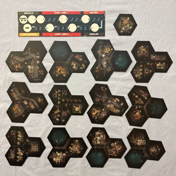Godzilla Tokyo Clash Board Game / 100% Complete - Picture 4 of 12